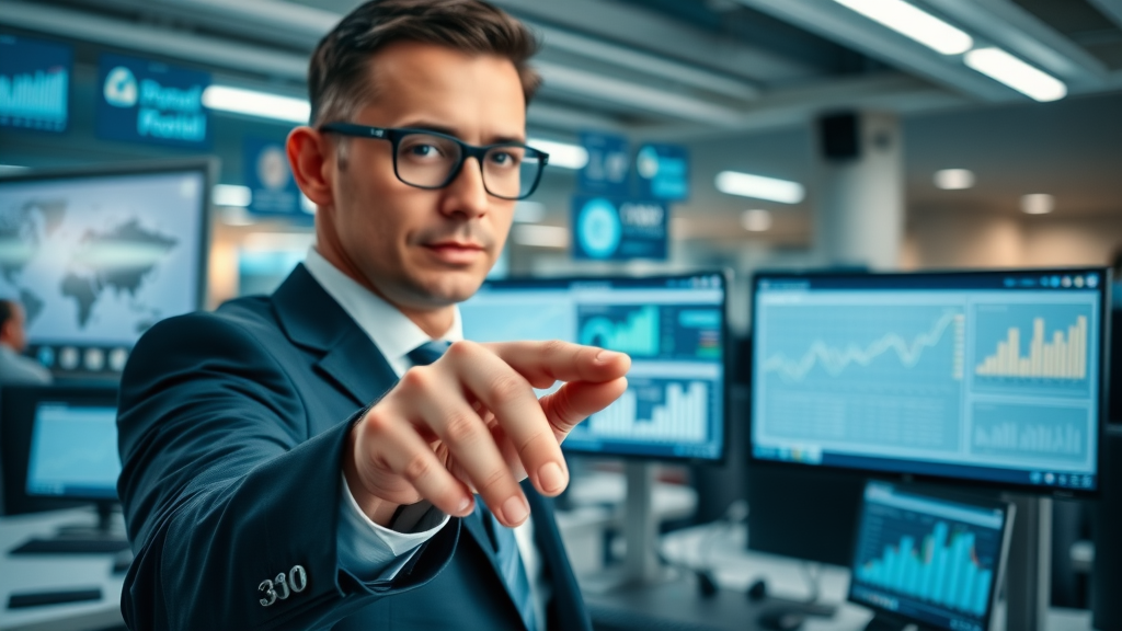 modern dashboard interface for financial advisor marketing automation tools